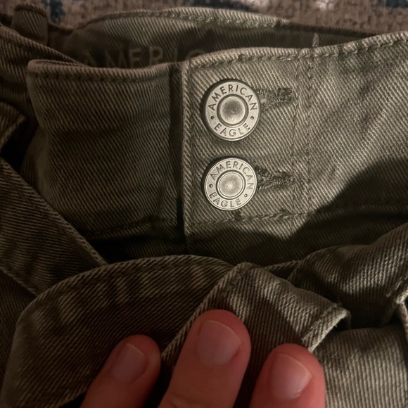 American Eagle Tie Waist Shorts - Picture 2 of 4